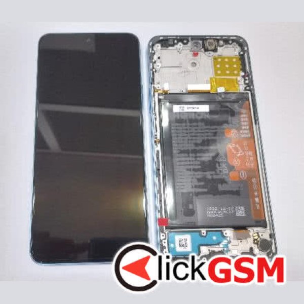 Piesa Display Original Cu Touchscreen Rama Si Baterie Negru Honor X8a 199y