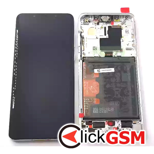 Piesa Piesa Display Original Cu Touchscreen Rama Si Baterie Negru Huawei Mate 50 Pro 11x8