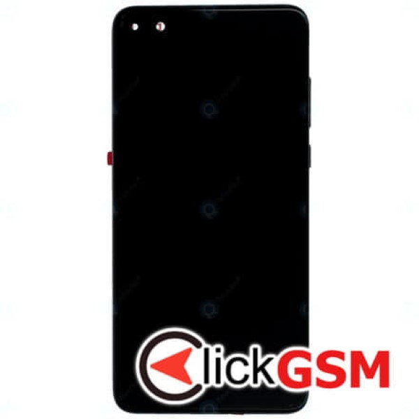 Piesa Display Original Cu Touchscreen Rama Si Baterie Negru Huawei P40 Wv2