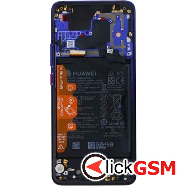 Piesa Piesa Display Original Cu Touchscreen Rama Si Baterie Twilight Huawei Mate 20 Pro 418i