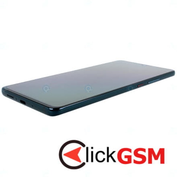 Piesa Display Original Cu Touchscreen Rama Si Baterie Verde Huawei Mate 20 X 5g Tkc