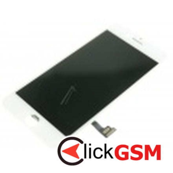 Piesa Display Original Cu Touchscreen Si Rama Alb Apple Iphone 8 6et