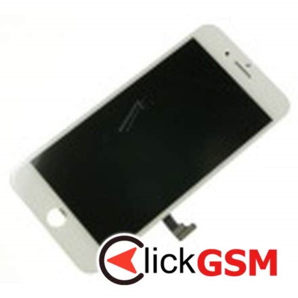 Piesa Piesa Display Original Cu Touchscreen Si Rama Alb Apple Iphone 8 Plus 8nv