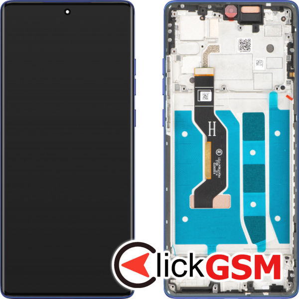 Piesa Display Original Cu Touchscreen Si Rama Alb Motorola Moto G85 5g 114a