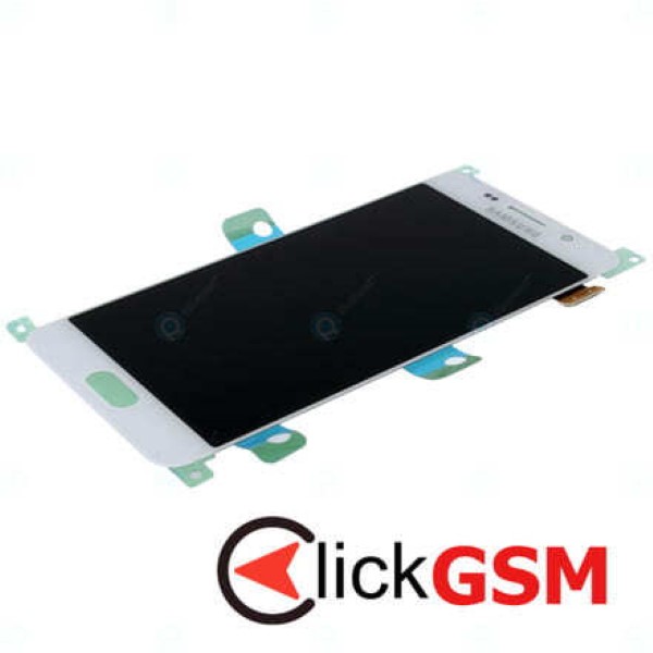 Piesa Piesa Display Original Cu Touchscreen Si Rama Alb Samsung Galaxy A3 2016 Mu9