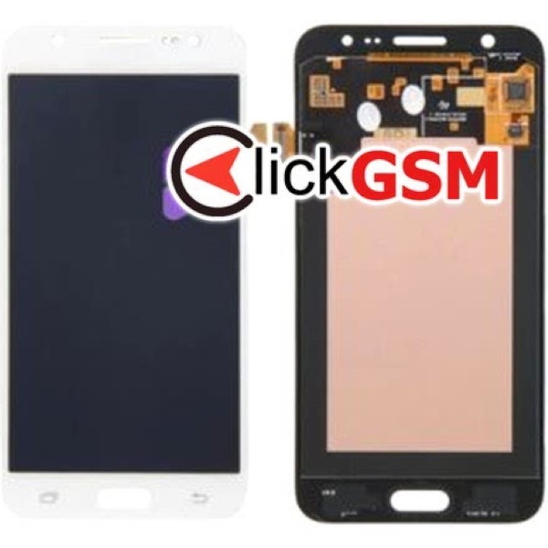 Piesa Display Original Cu Touchscreen Si Rama Alb Samsung Galaxy J5 19tu