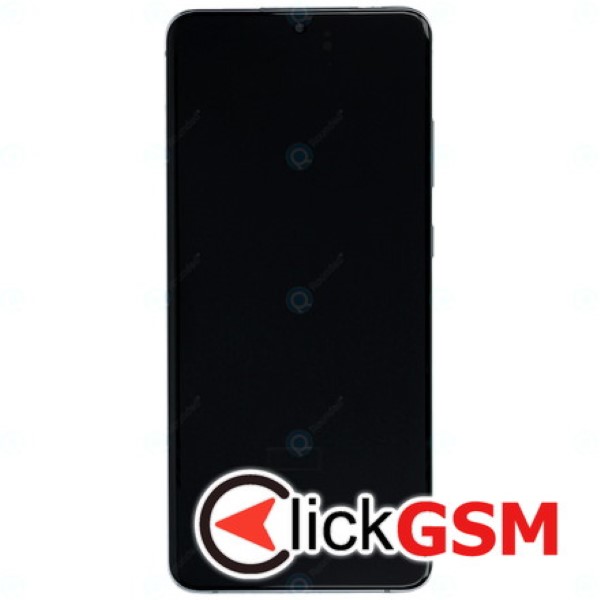 Piesa Display Original Cu Touchscreen Si Rama Alb Samsung Galaxy S20 Ultra 5g Xk4