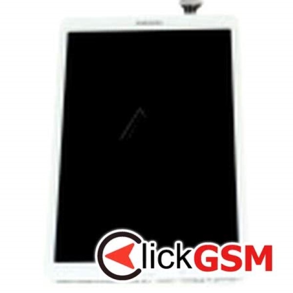 Piesa Display Original Cu Touchscreen Si Rama Alb Samsung Galaxy Tab E 29s6