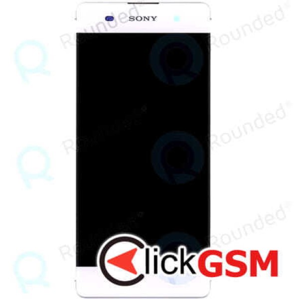 Piesa Piesa Display Original Cu Touchscreen Si Rama Alb Sony Xperia Xa Dual Yd6