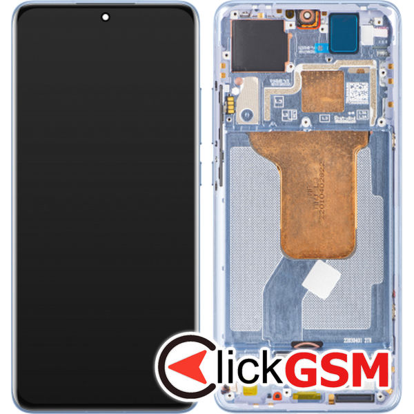 Piesa Display Original Cu Touchscreen Si Rama Alb Xiaomi 12x 3iw4