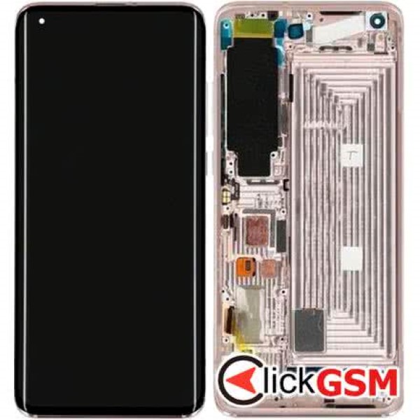 Piesa Piesa Display Original Cu Touchscreen Si Rama Alb Xiaomi Mi 10 Pro 1fcu