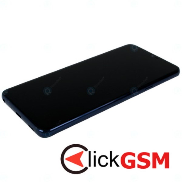 Piesa Piesa Display Original Cu Touchscreen Si Rama Albastru Lg G7 Thinq Tz0