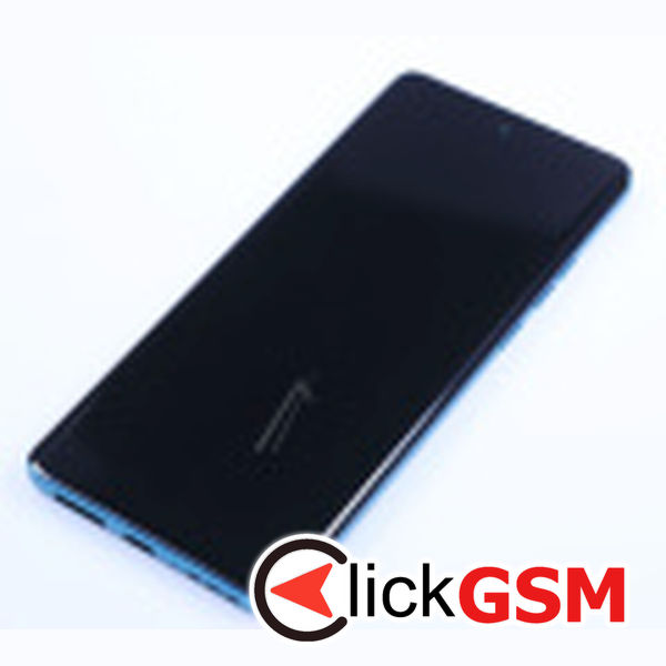 Piesa Piesa Display Original Cu Touchscreen Si Rama Albastru Motorola Edge 40 Neo K5t