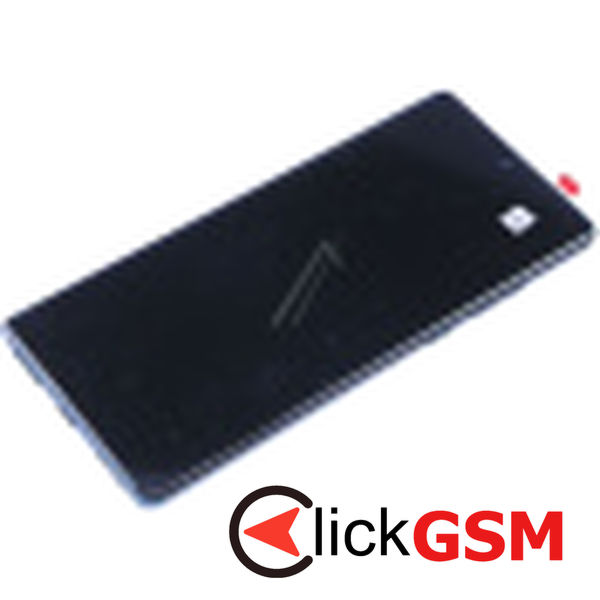 Piesa Piesa Display Original Cu Touchscreen Si Rama Albastru Motorola Edge 50 Fusion 1l8v