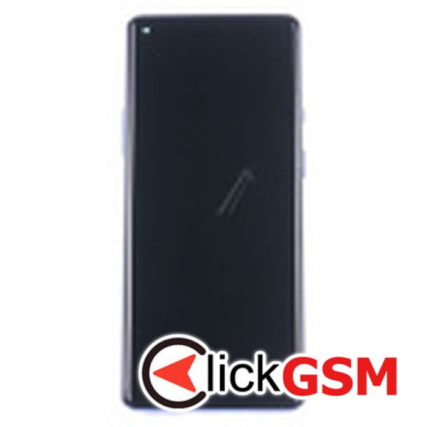 Piesa Display Original Cu Touchscreen Si Rama Albastru Oneplus 8 Pro 17cl