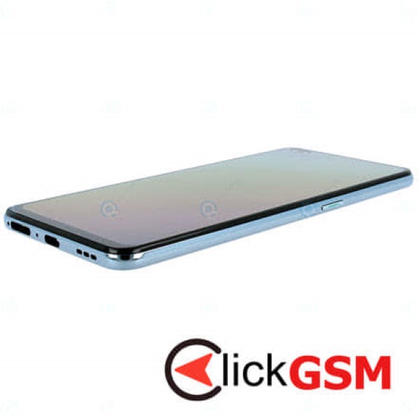 Piesa Piesa Display Original Cu Touchscreen Si Rama Albastru Oppo Reno4 16yq