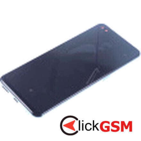 Piesa Piesa Display Original Cu Touchscreen Si Rama Albastru Oppo Reno4 2z3u