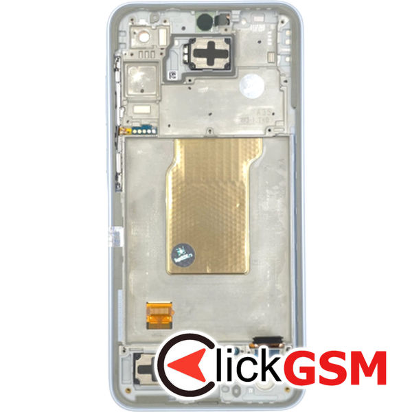 Piesa Display Original Cu Touchscreen Si Rama Albastru Samsung Galaxy A35 1hox