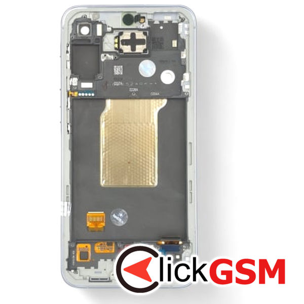 Piesa Piesa Display Original Cu Touchscreen Si Rama Albastru Samsung Galaxy A55 40r5