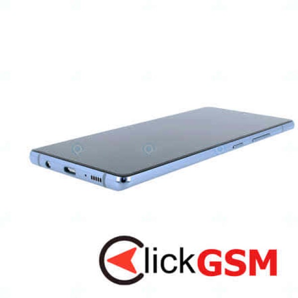 Piesa Piesa Display Original Cu Touchscreen Si Rama Albastru Samsung Galaxy A71 5g 271o