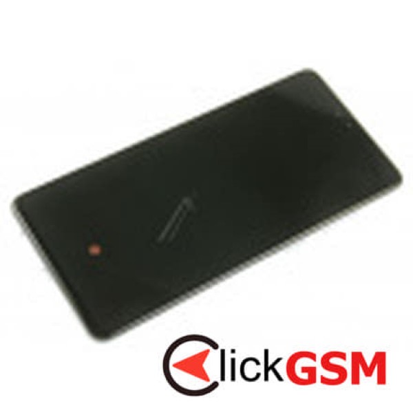 Piesa Piesa Display Original Cu Touchscreen Si Rama Albastru Samsung Galaxy A72 18m3