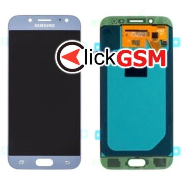 Piesa Piesa Display Original Cu Touchscreen Si Rama Albastru Samsung Galaxy J5 2017 1jm1