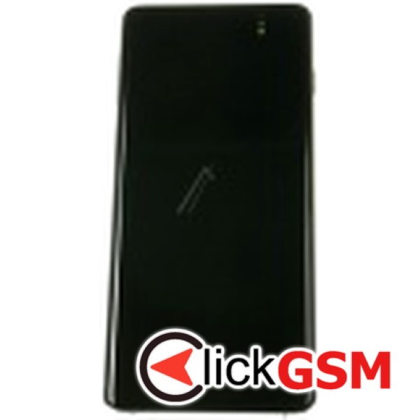 Piesa Display Original Cu Touchscreen Si Rama Albastru Samsung Galaxy S10 28zh