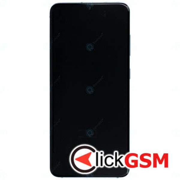 Piesa Display Original Cu Touchscreen Si Rama Albastru Samsung Galaxy S20 5g Nt3