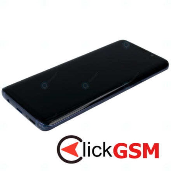 Piesa Piesa Display Original Cu Touchscreen Si Rama Albastru Samsung Galaxy S9 134l