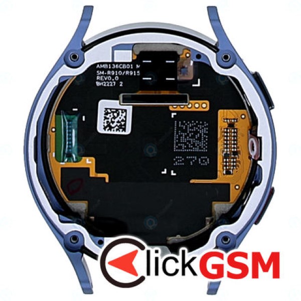 Piesa Piesa Display Original Cu Touchscreen Si Rama Albastru Samsung Galaxy Watch 5 44mm 28pz