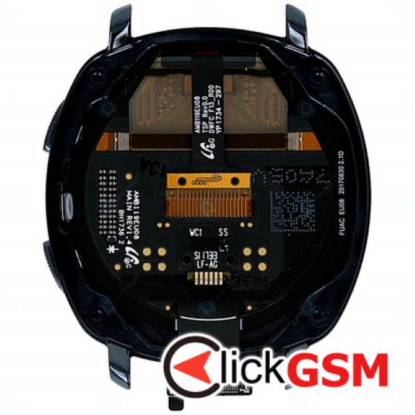 Piesa Piesa Display Original Cu Touchscreen Si Rama Albastru Samsung Galaxy Watch Sport 123n