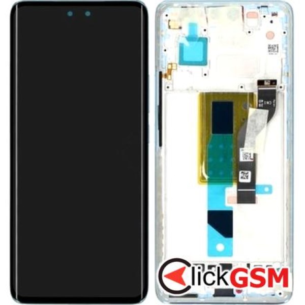 Piesa Piesa Display Original Cu Touchscreen Si Rama Albastru Xiaomi 13 Lite 2pbd