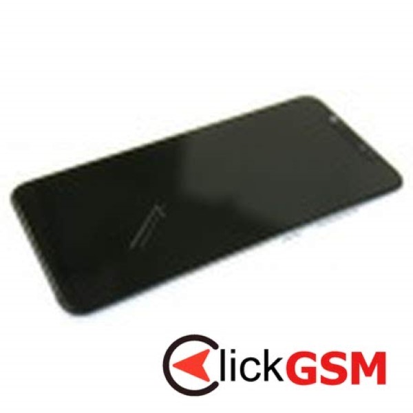 Piesa Display Original Cu Touchscreen Si Rama Albastru Xiaomi Mi 8 6po