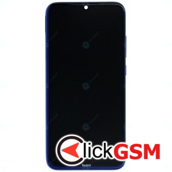 Piesa Display Original Cu Touchscreen Si Rama Albastru Xiaomi Redmi Note 8 T8n