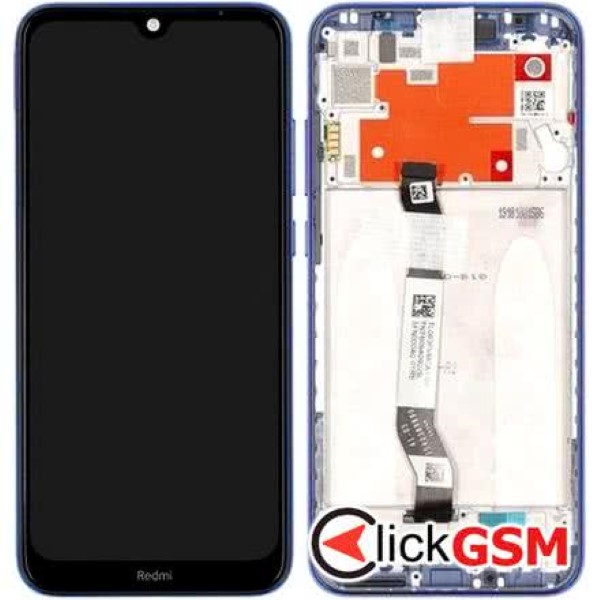 Piesa Piesa Display Original Cu Touchscreen Si Rama Albastru Xiaomi Redmi Note 8t 1fe2