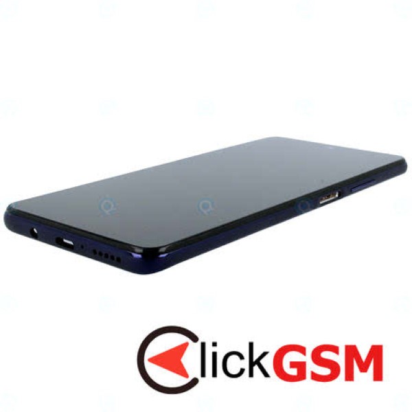 Piesa Piesa Display Original Cu Touchscreen Si Rama Albastru Xiaomi Redmi Note 9 Pro 5g 29e1