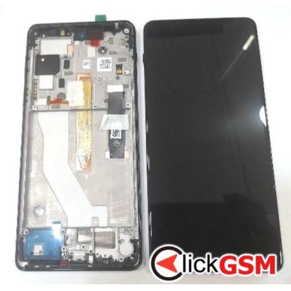 Piesa Display Original Cu Touchscreen Si Rama Albatsru Motorola Edge 20 Pro 31ol