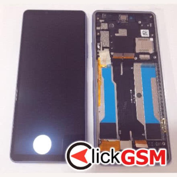 Piesa Display Original Cu Touchscreen Si Rama Albatsru Sony Xperia 10 Iii 36ds