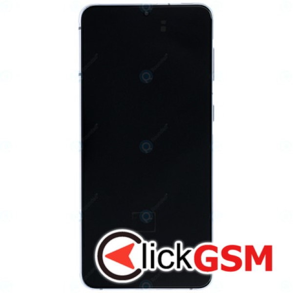 Piesa Piesa Display Original Cu Touchscreen Si Rama Argintiu Samsung Galaxy S21.plus 5g Xld