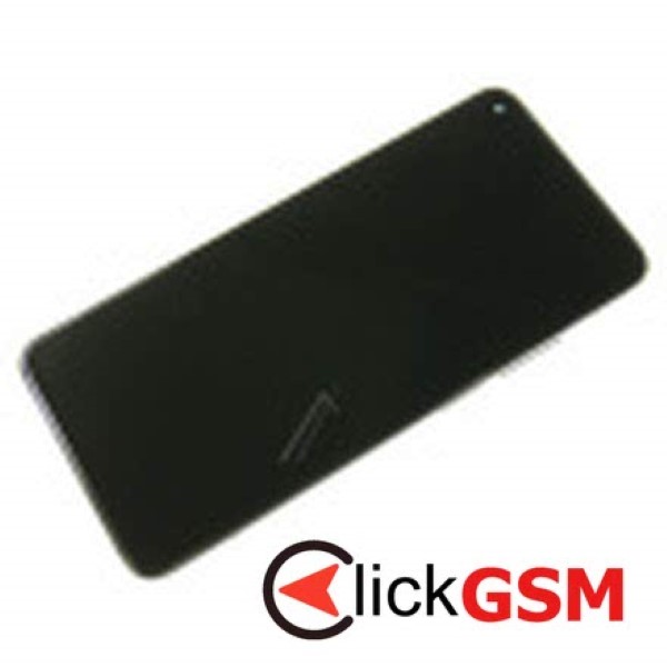 Piesa Piesa Display Original Cu Touchscreen Si Rama Argintiu Xiaomi Mi 10t Pro Mev