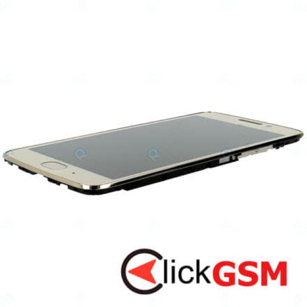 Piesa Display Original Cu Touchscreen Si Rama Auriu Motorola Moto G5 12jh