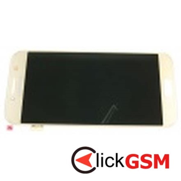 Piesa Piesa Display Original Cu Touchscreen Si Rama Auriu Samsung Galaxy A5 2017 6ff