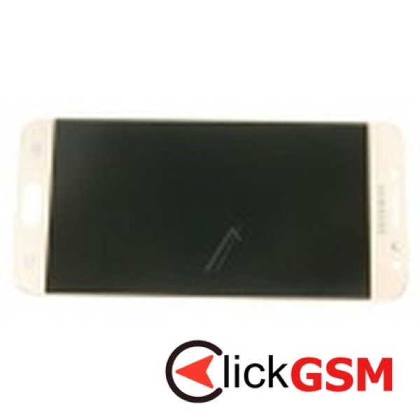 Piesa Display Original Cu Touchscreen Si Rama Auriu Samsung Galaxy J5 2017 67q