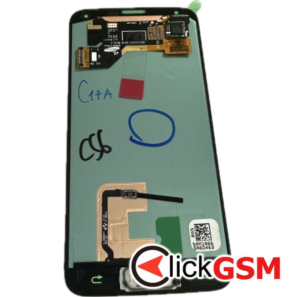 Piesa Display Original Cu Touchscreen Si Rama Auriu Samsung Galaxy S5 2djo