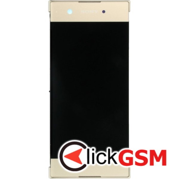 Piesa Piesa Display Original Cu Touchscreen Si Rama Auriu Sony Xperia Xa1 Yh6