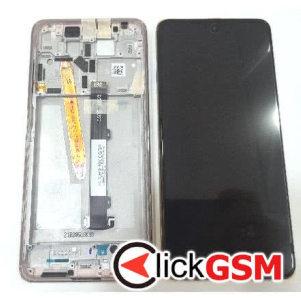 Piesa Display Original Cu Touchscreen Si Rama Auriu Xiaomi Poco X3 Pro 3973