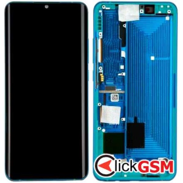 Piesa Display Original Cu Touchscreen Si Rama Aurora Xiaomi Mi Note 10 Pro Kmz