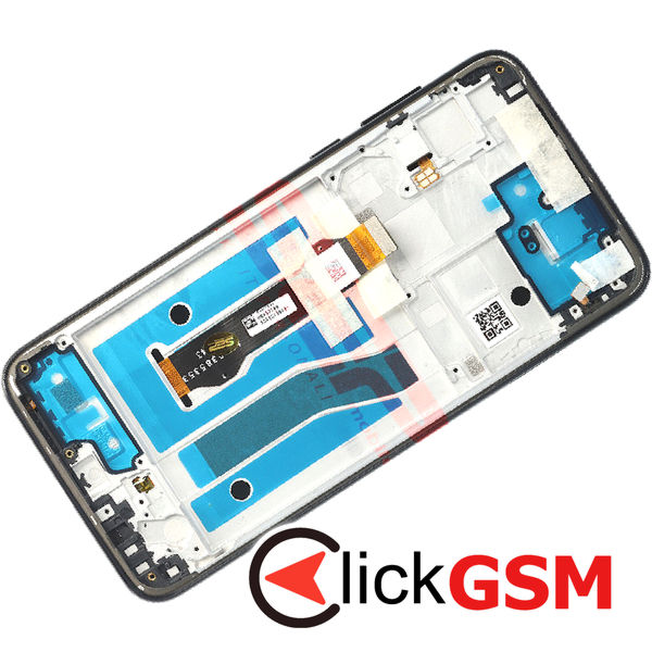 Piesa Piesa Display Original Cu Touchscreen Si Rama Black Motorola Moto G8 Plus 4l2g