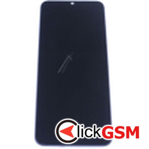 Piesa Display Original Cu Touchscreen Si Rama Black Realme C21 3cmx