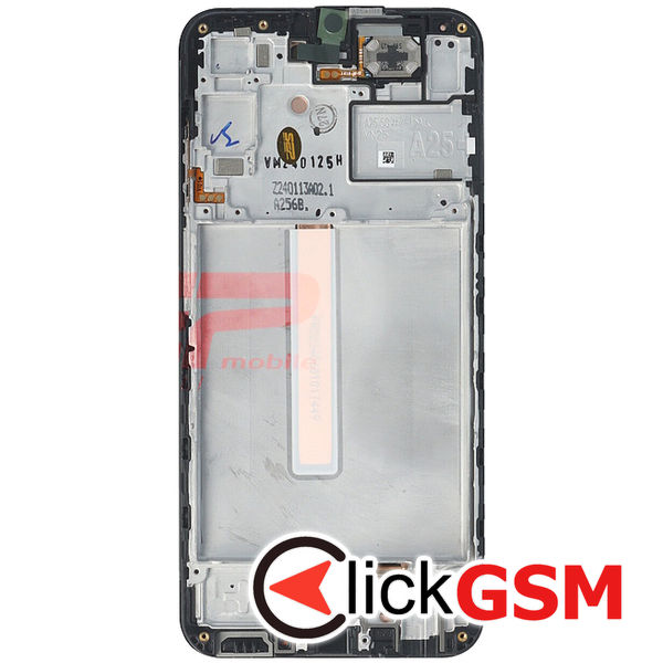 Piesa Display Original Cu Touchscreen Si Rama Black Samsung Galaxy A25 3s7v